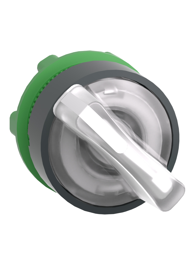 Harmony XB5 Przełącznik 2 położeniowy LED biały plastikowy ZB5AK1213 Schneider