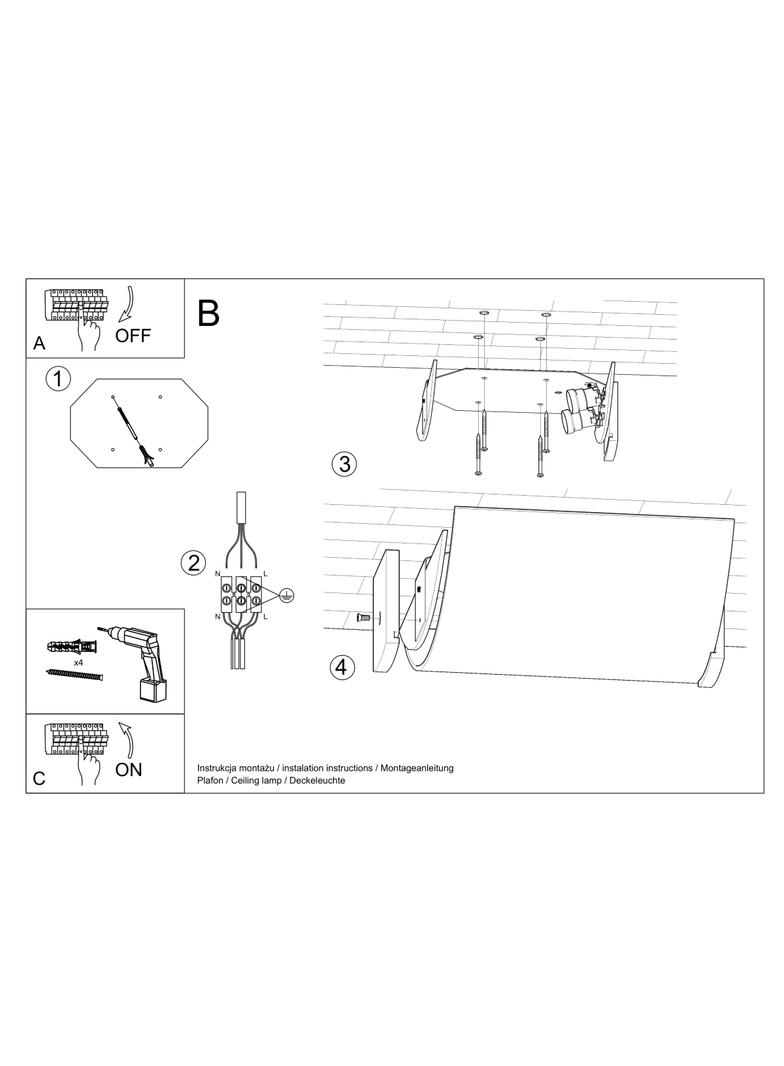 Sollux Plafon EMILIO SL.0186