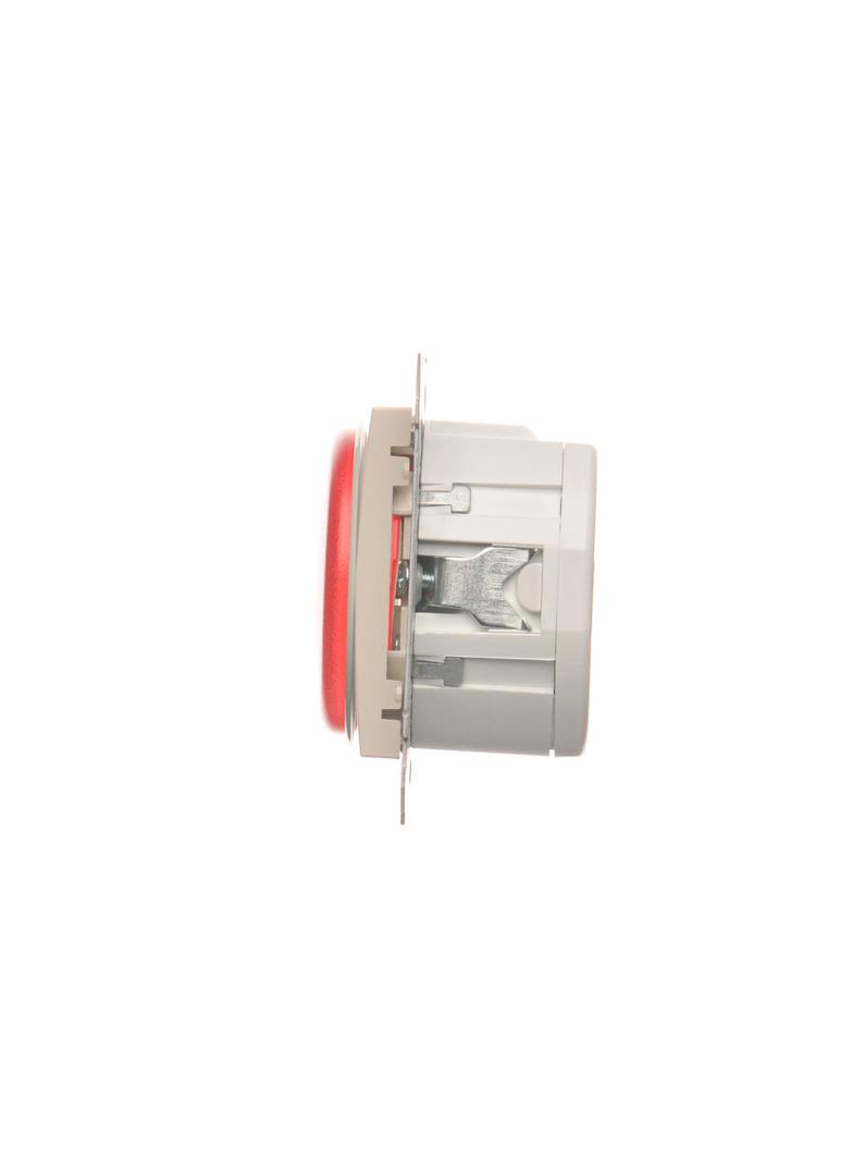 Simon 54 Sygnalizator świetlny LED – światło czerwone 230V kremowy DSS2.01/41 KONTAKT