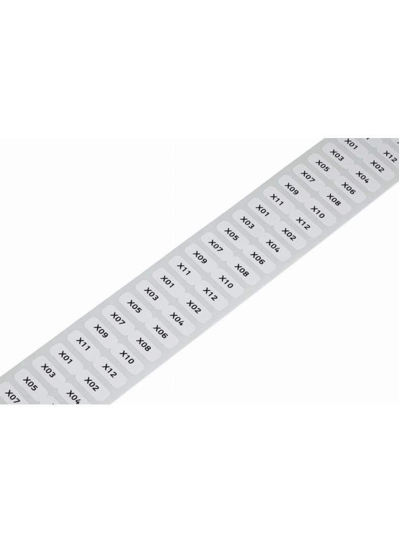 etykiety samoprzylepne z poliestru 6 x 15 mm żółte 3000 szt./rolka