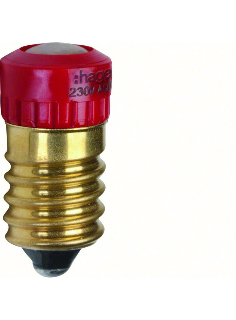 Żarówka LED E14 czerwony Berker 167901 WDA2728R HAGER