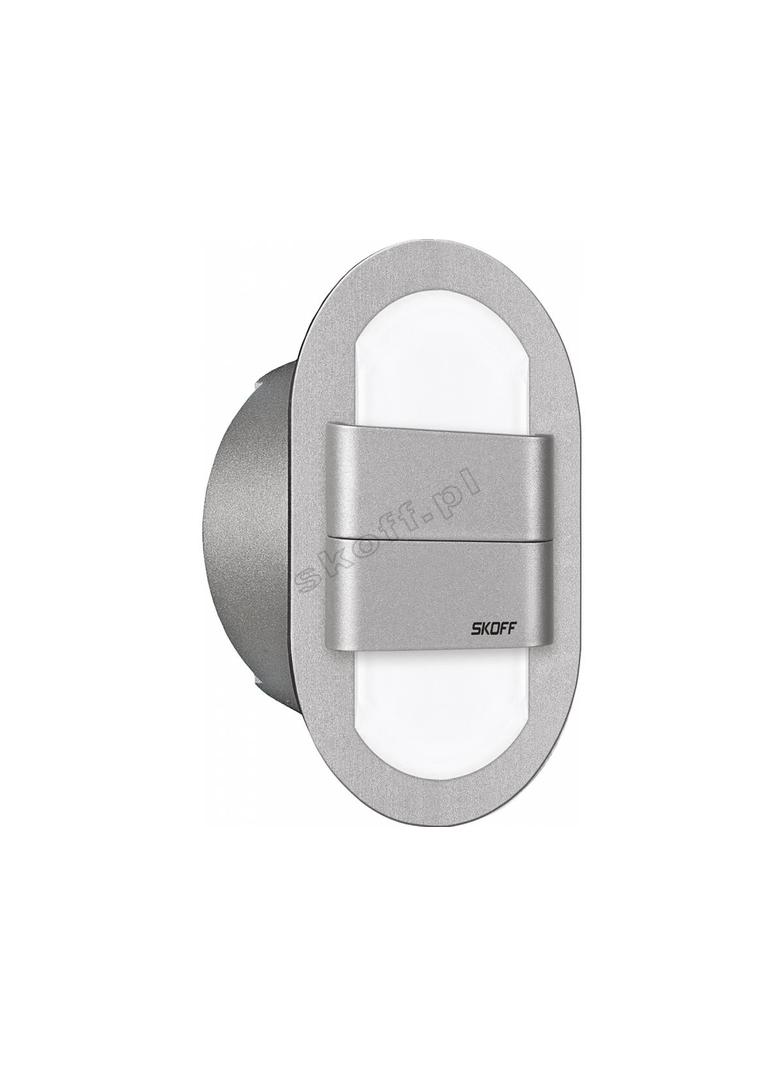 KINKIET DUO RUEDA – G(alu)  / WW (ciepły biały)   [obud. Aluminium]