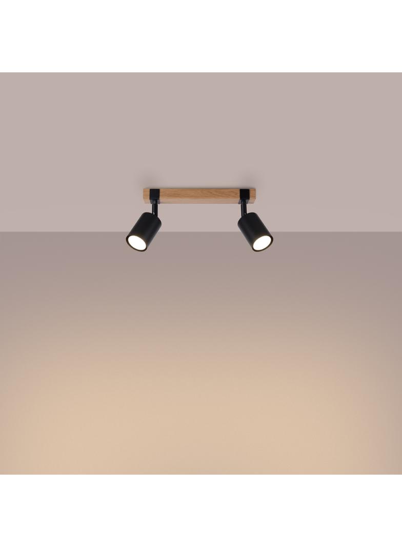 Plafon FAGER 2 czarny