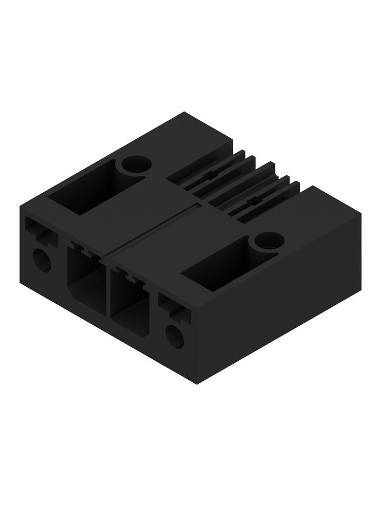 SV 7.62HP/02/90SF 3.5SN BK BX Wtyki PCB (złącza płyty), 7.62 mm, Liczba biegunów: 2, kąt odejścia: 90° /60szt./ 1930490000 WEIDMÜLLER