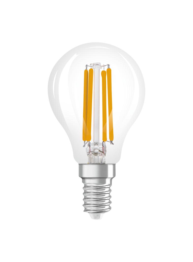 Lampa LED STAR+ GLOWdim CL P40 FILAMENT 4W 827 E14