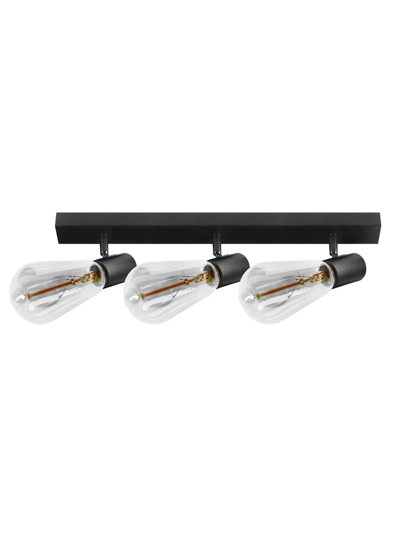 Oprawa ścienno-sufitowa RIO SP 3 E27 max. 3x60W IP20 czarna AD-OP-6431BE27 ORNO