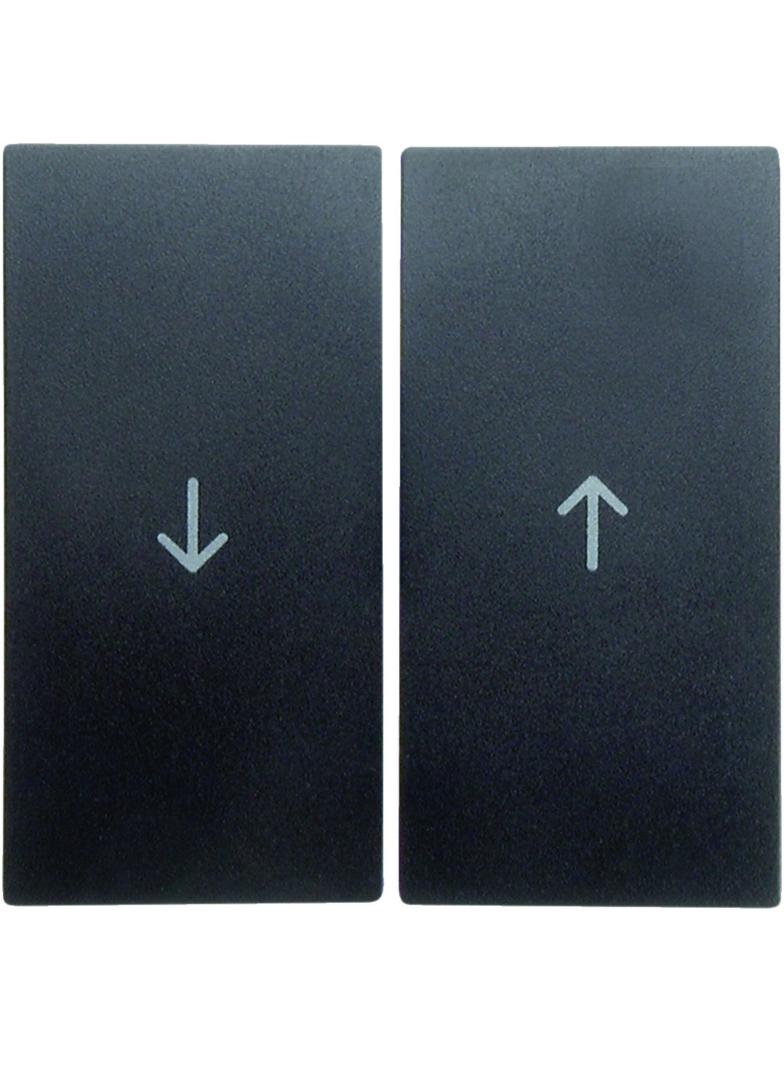 BERKER B.X Klawisze nadrukowany symbol strzałka do łącznika żaluzjowego antracyt mat 16251606 HAGER