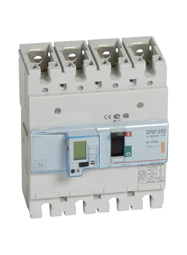 Wyłącznik Mocy 100A 4P 25Ka DPX3 250 El 420315 LEGRAND
