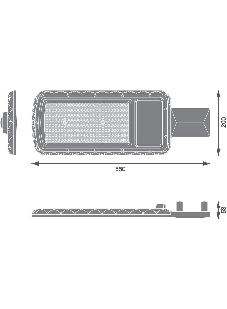 Oprawa uliczna URBAN LITE XL 150W 865 IP65 GY
