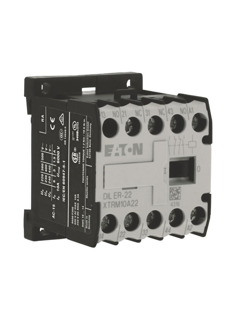 Stycznik pomocniczy 3A 2Z 2R 24V AC DILER-22(24V50/60HZ) 021704 EATON