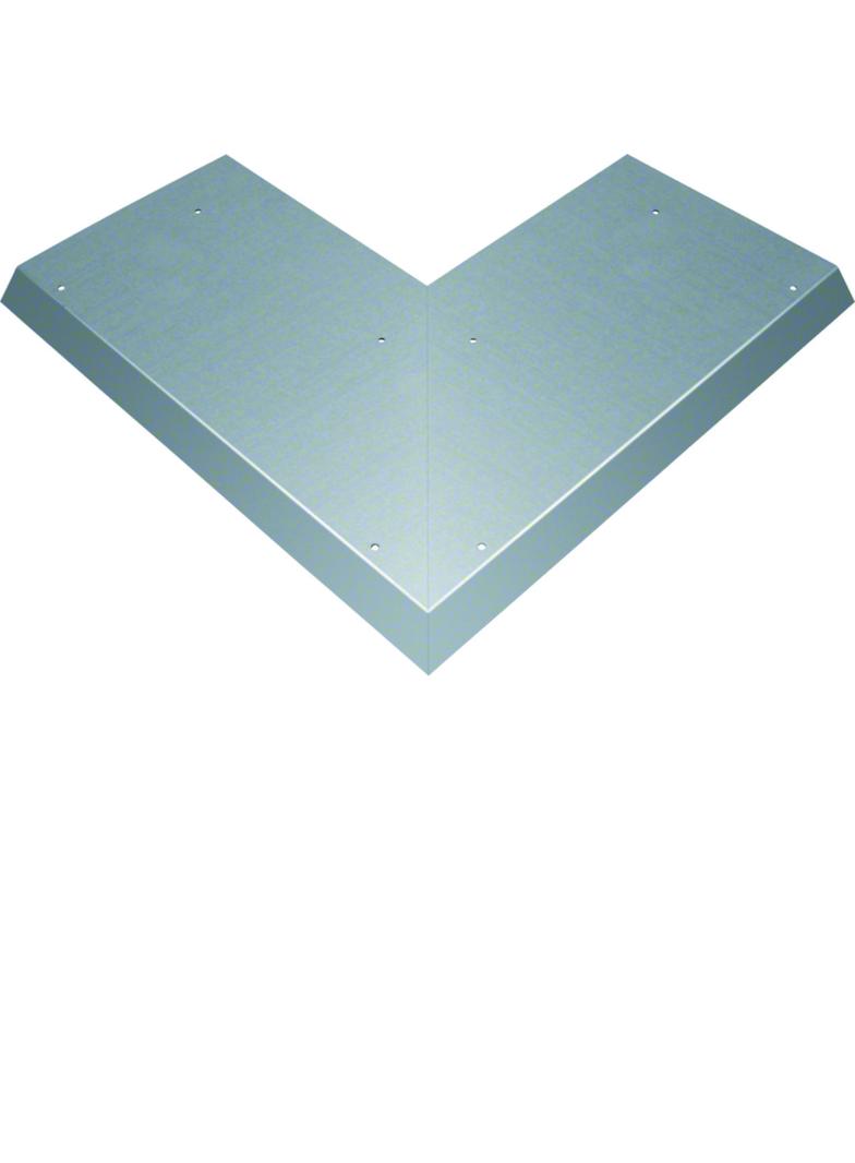 tehalit.AK Pokrywa kanału napodł Kąt zew przedł 1-str skos dł. 800mm 250x40 stal AKBA2500401V HAGER