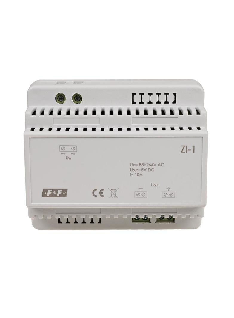 Zasilacz impulsowy 5V DC 10A ZI-1 F&F