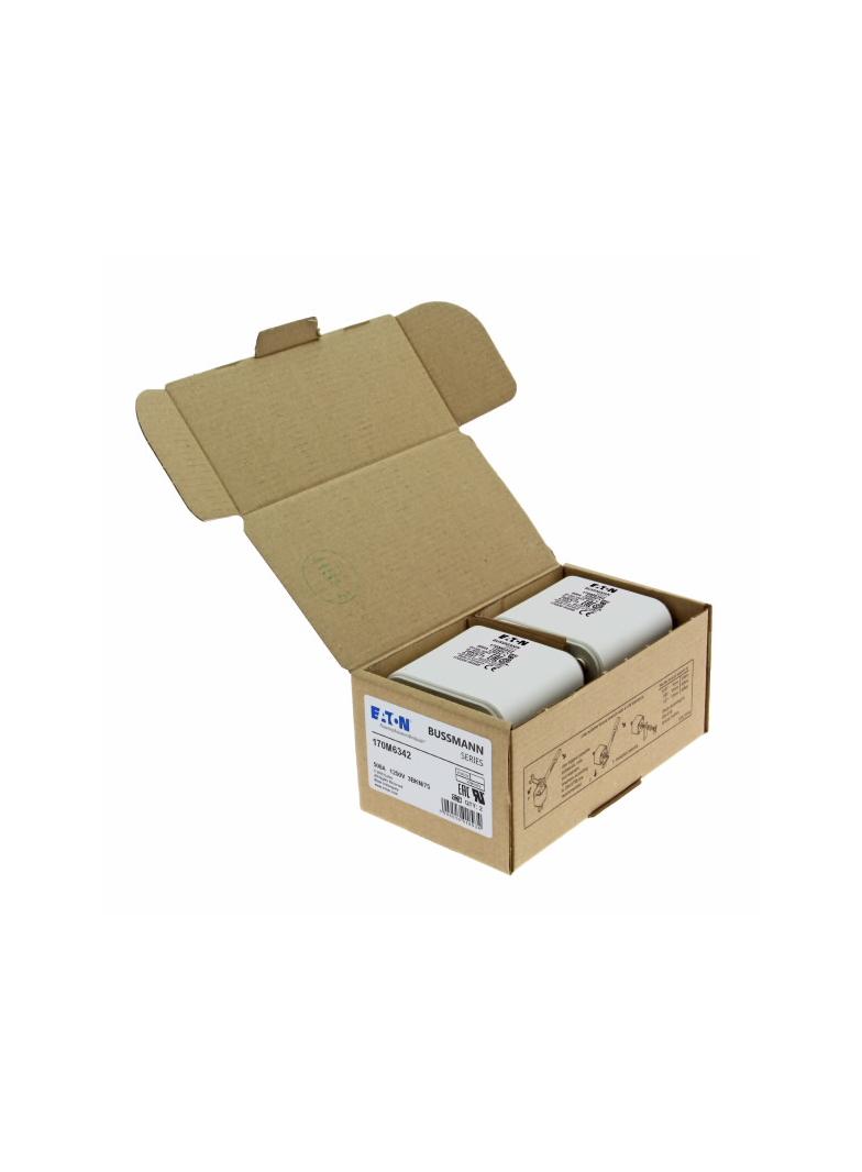 FUSE 500A 1250V 3BKN/75 AR CU Wkładka szybka 500A AC 1250V rozmiar 3 76x92x76 mm aR IEC UL 170M6342