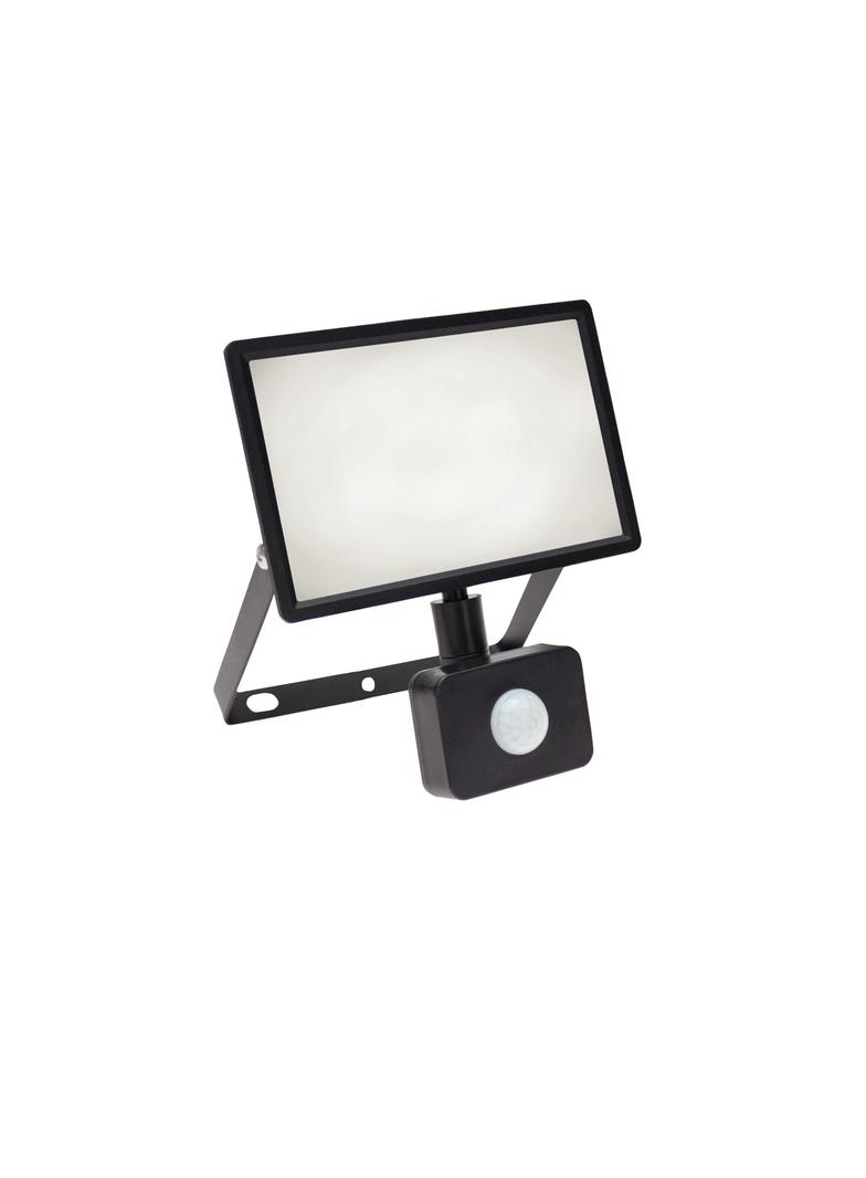 NOCTIS LUX 3 NAŚWIETLACZ 20W NW 230V IP44 120x170x53mm CZARNY czujnik ruchu PIR