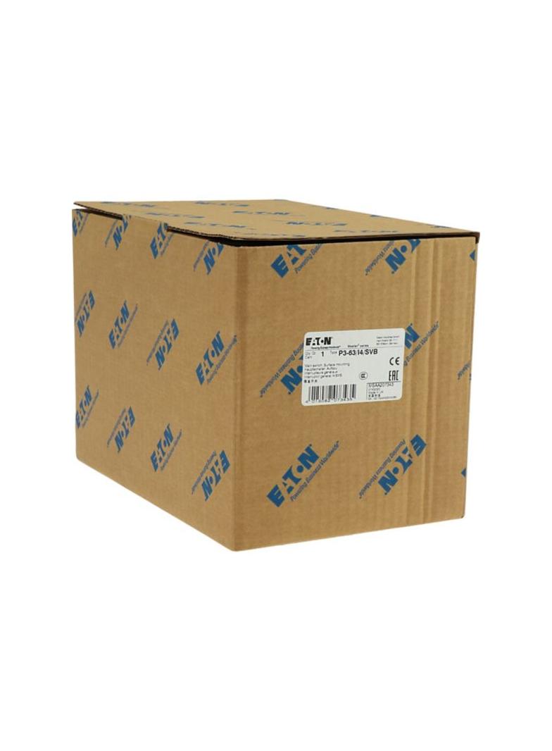 Łącznik krzywkowy 0-1 3P 63A w obudowie IP65 P3-63/I4/SVB 207343 EATON