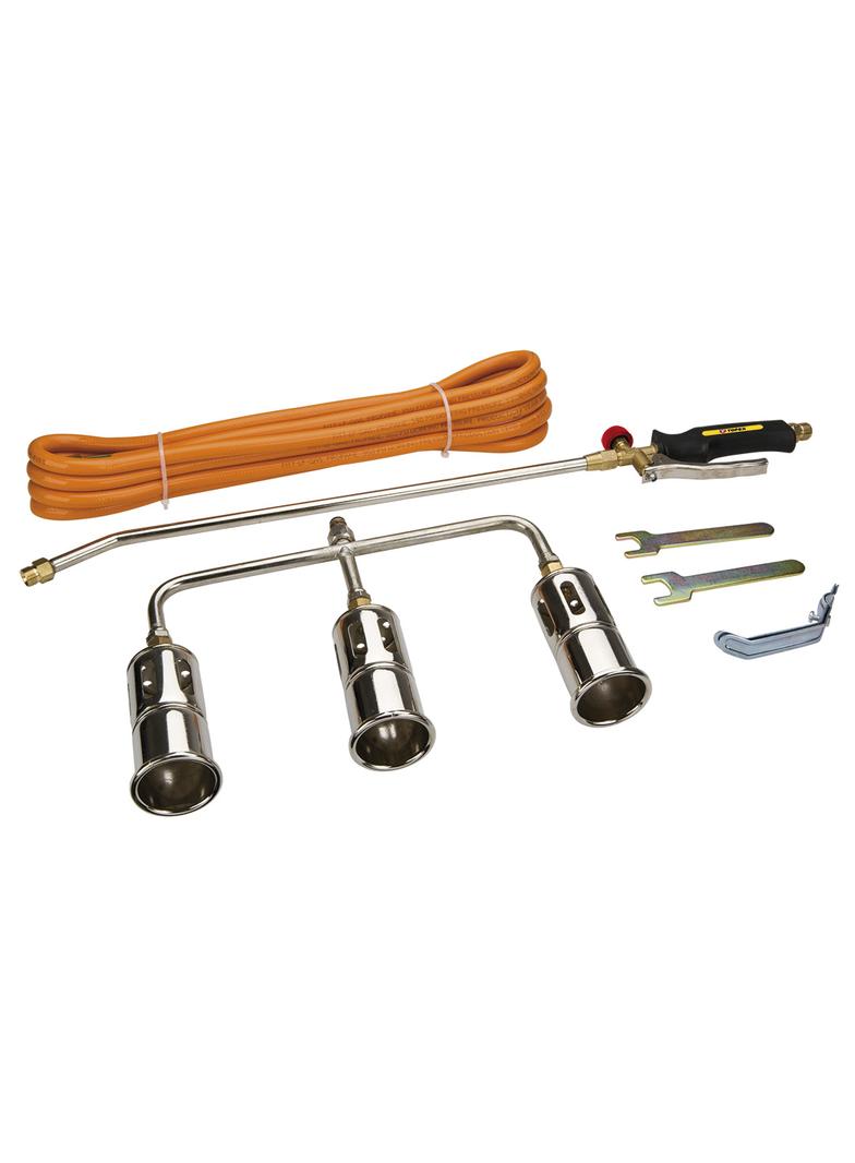 Zestaw dekarski 90kW, 3 palniki