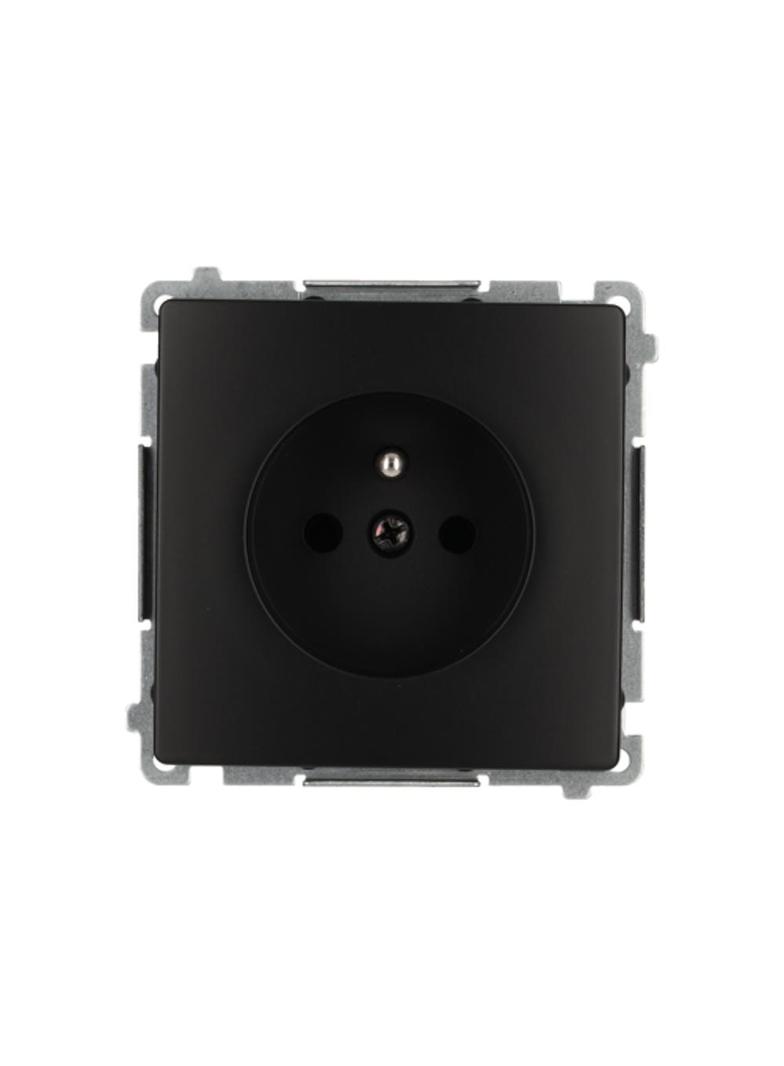 "Simon BASIC WMUW-00110x-Y021 Gniazdo wtyczkowe z uziemieniem (moduł) 16A, 250V~, zaciski śrubowe