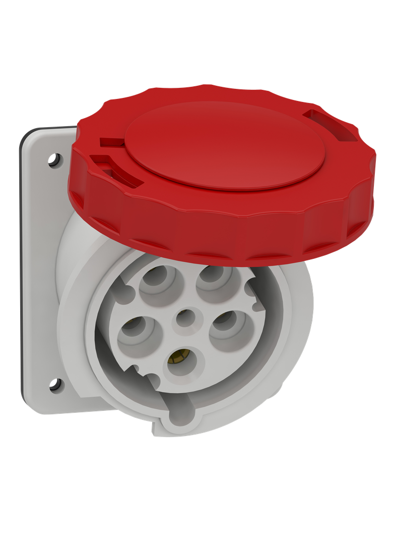 Gniazdo Pratika 380/415 63A 3P+N+Z IP67