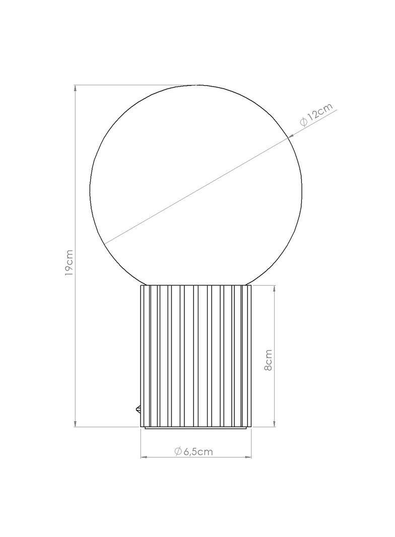 Lampa biurkowa HALO beżowa