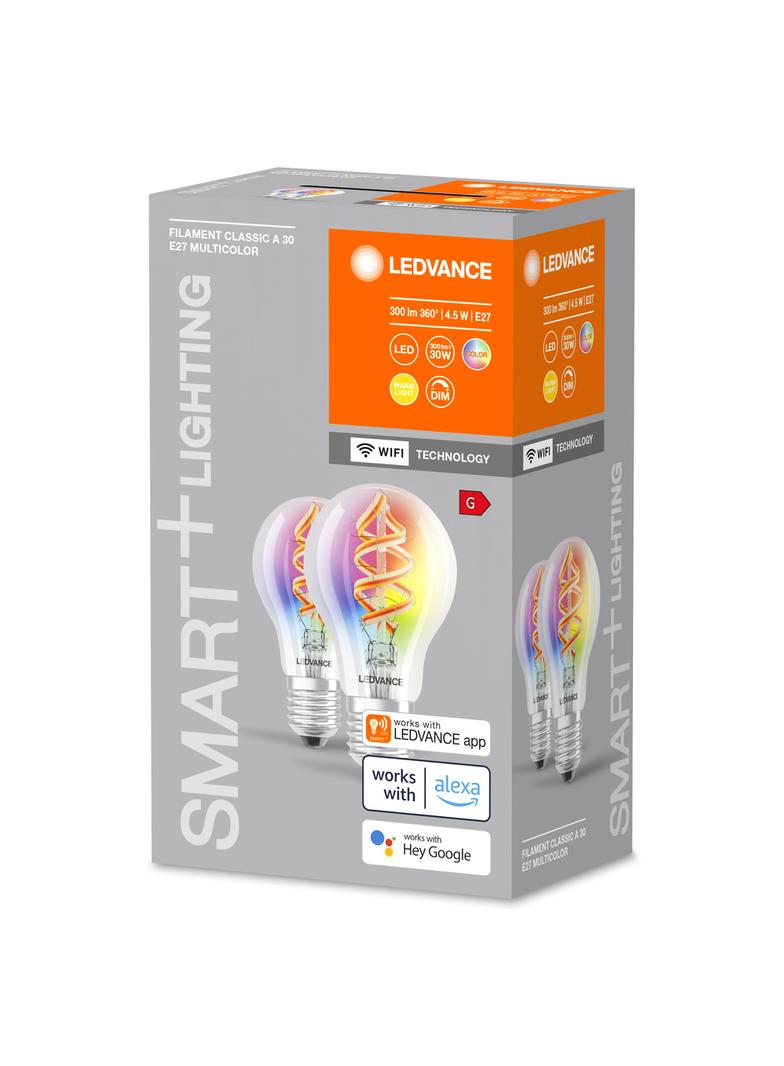 SMT WFA30D4,5W/827230VFilament szkło przezroczysteRGBWE274X2LEDV