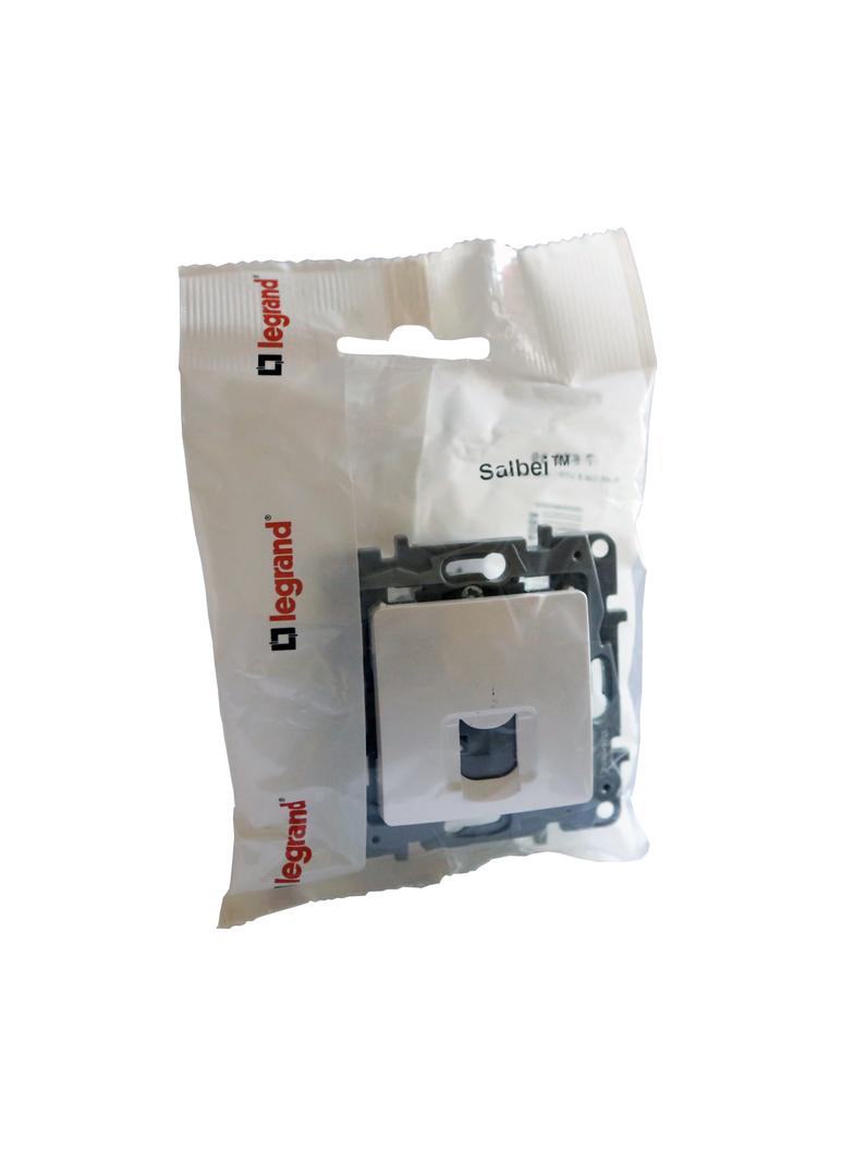 NILOE SELECTION - GNIAZDO RJ 45 KAT. 6 UTP PERŁA, Legrand