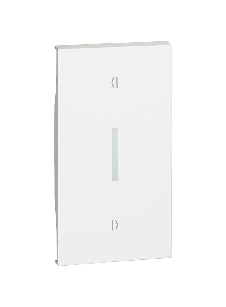 LIVING NOW - KLAWISZ DO PRZYCISKU ROLET K4027 W PIONIE - 2 MODUŁY - BIEL, Bticino