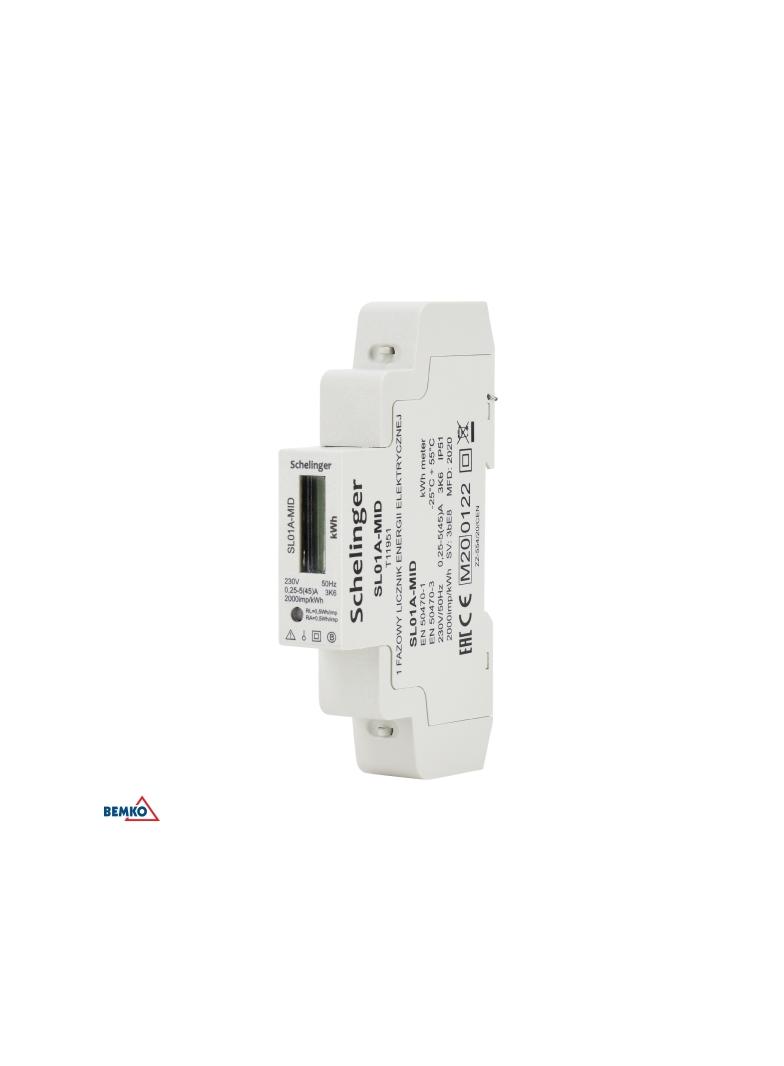 LICZNIK ENERGII 1-FAZOWY MID SCHELINGER