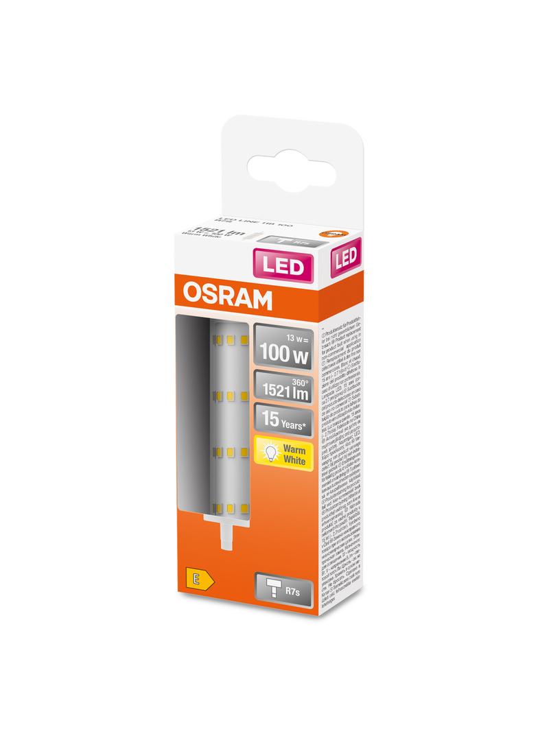 LAMPA LED LINE 118mm 100 13W/827 230V R7S 6X1