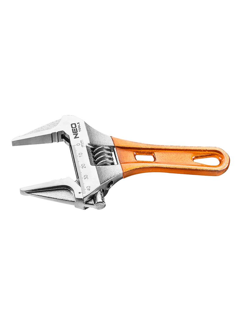 Klucz nastawny krótki 156 mm, zakres 0-43 mm