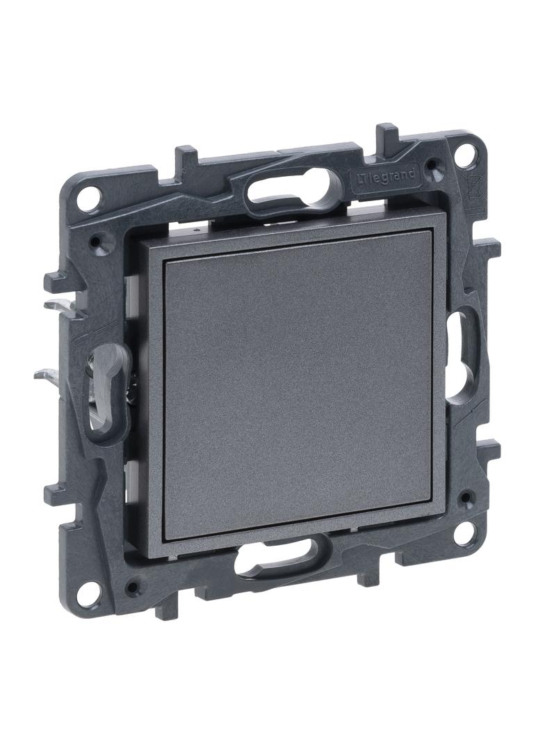 Niloe Step - zaślepka- kolor stalowy, Legrand