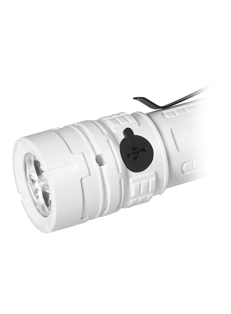 Latarka LED, 200lm, 300mAh, klips
