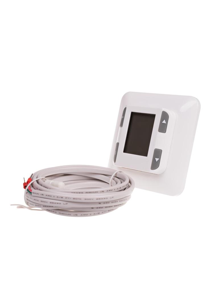 REGULATOR TEMPERATURY Z SONDĄ W KMPL. ZAKRES REGULACJI TEMP.: 5÷60°C, STYK: 1P, I=16A, MONTAŻ NA ŚCI