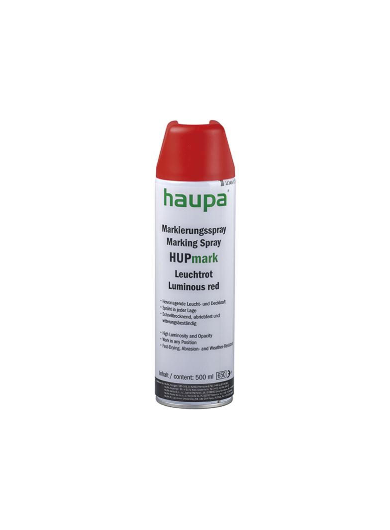 Marker w sprayu HUPmark czerwony 500ml