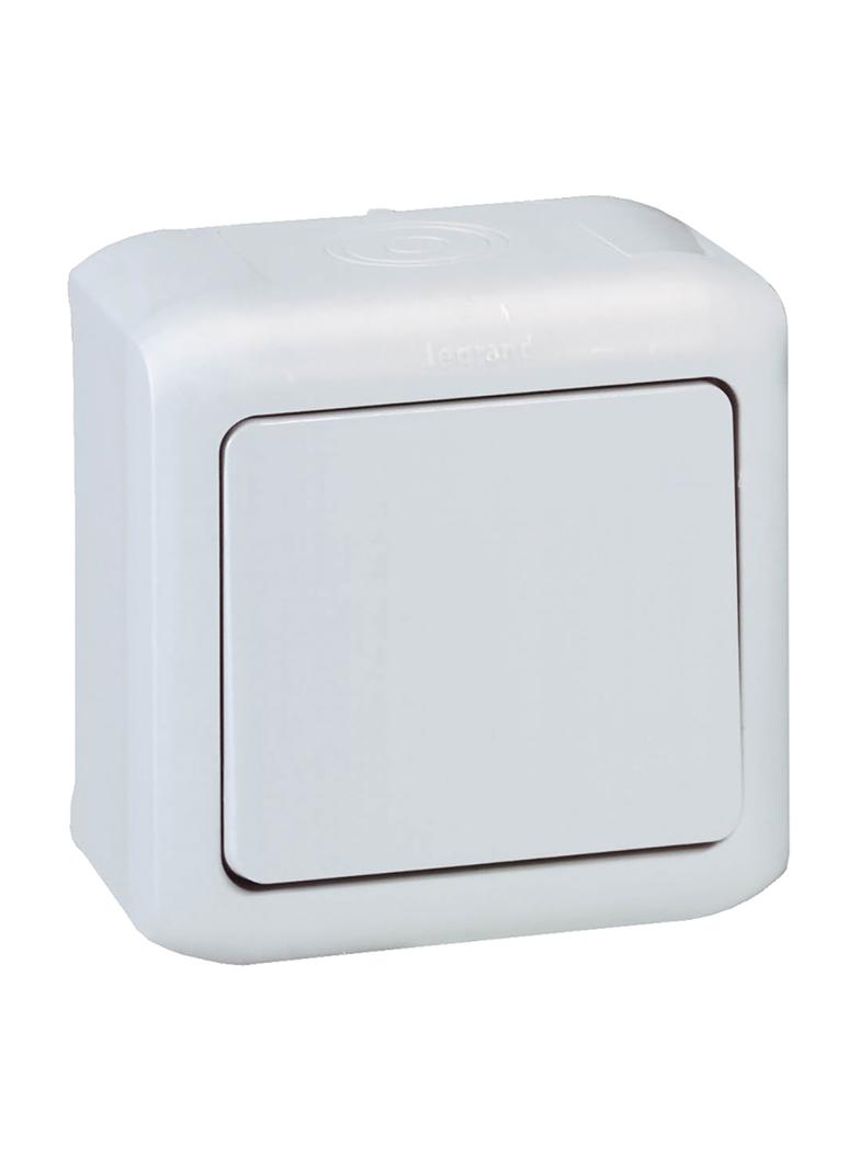 Forix IP44 Łącznik Pojedynczy 10Ax Szary 782380 LEGRAND