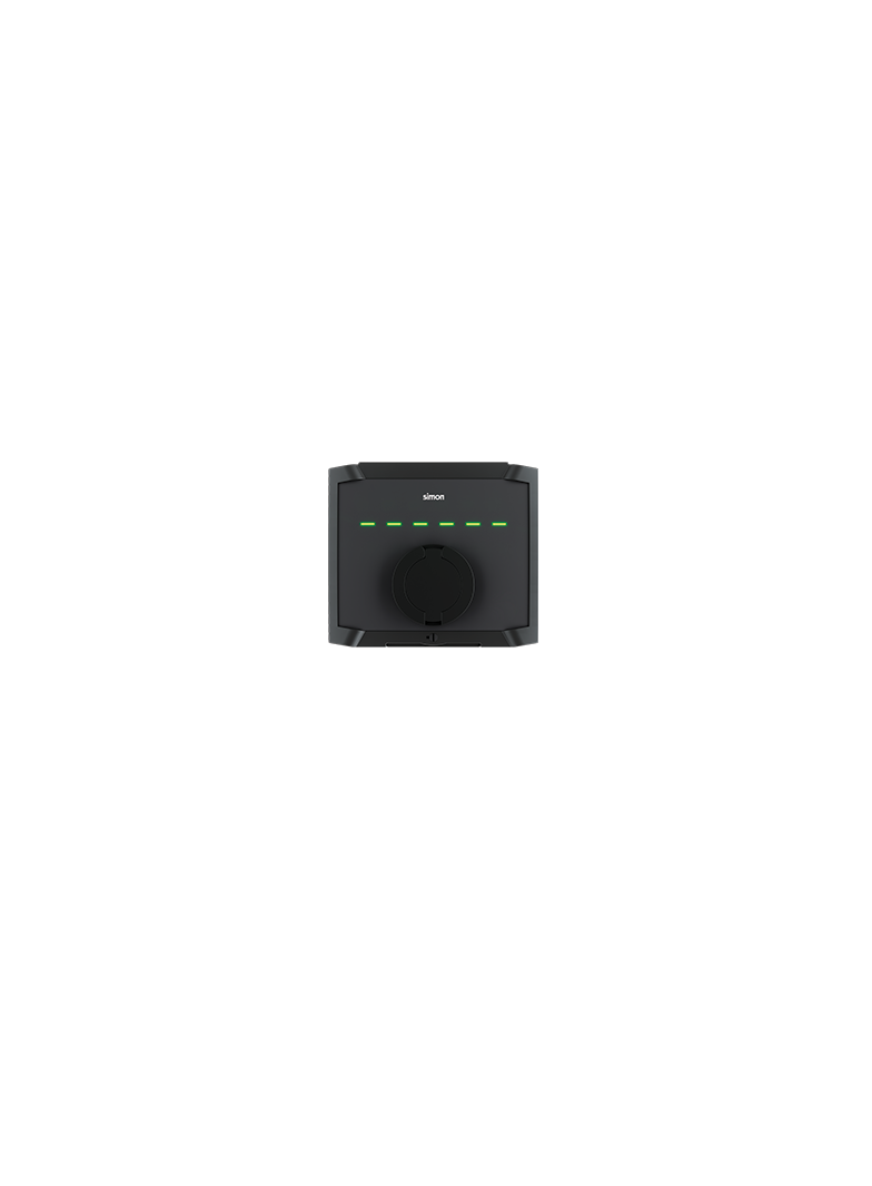 Simon SM34 Residential gniazdo T2 7,4 kW jednofazowa + Bluetooth 0651041-000 KONTAKT