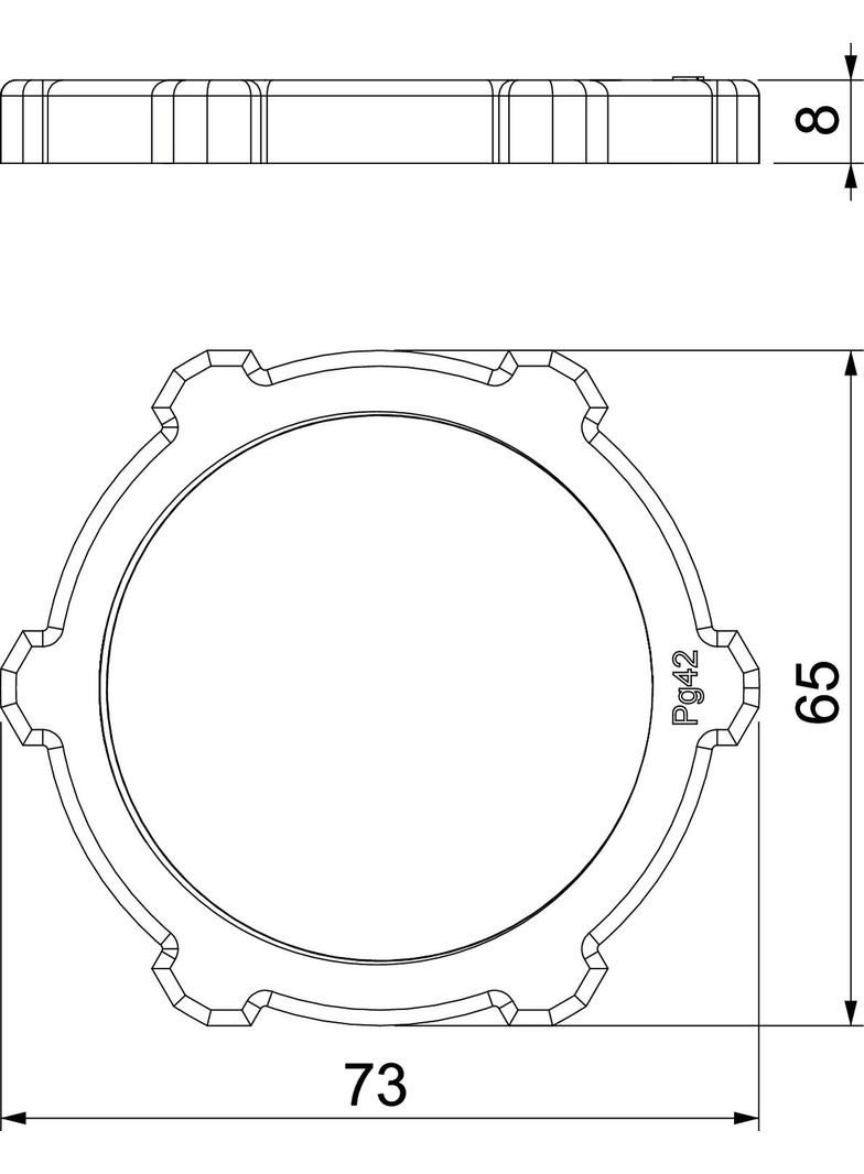 116, PRZECIWNAKRĘTKA PG42 TW.SZ