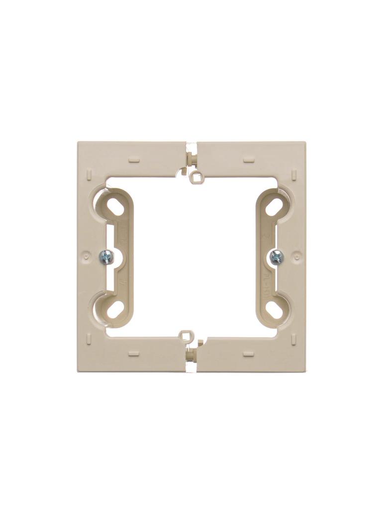 Simon 54 Premium Puszka natynkowa pojedyncza składana do ramek Simon 54 PREMIUM. Głębokość 40mm krem