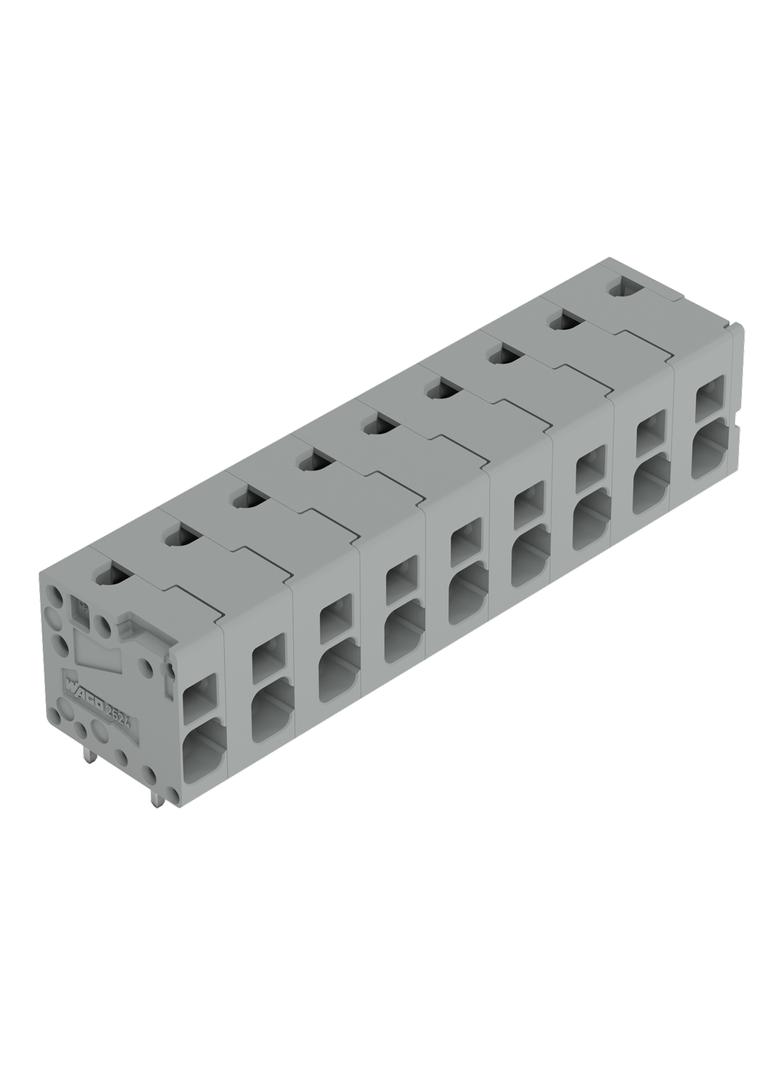 Złączka do płytek drukowanych 4mm2 RM 7,5mm 9-bieg szara /35szt./ 2624-1309 WAGO