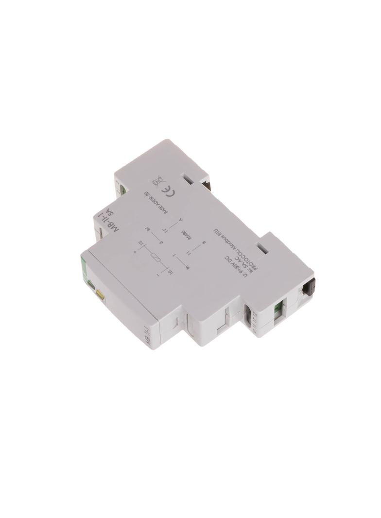 Przetwornik pomiaru natężenia prądu jednofazowy z wyjściem MODBUS RTU MAX-MB-1I-1-5A F&F
