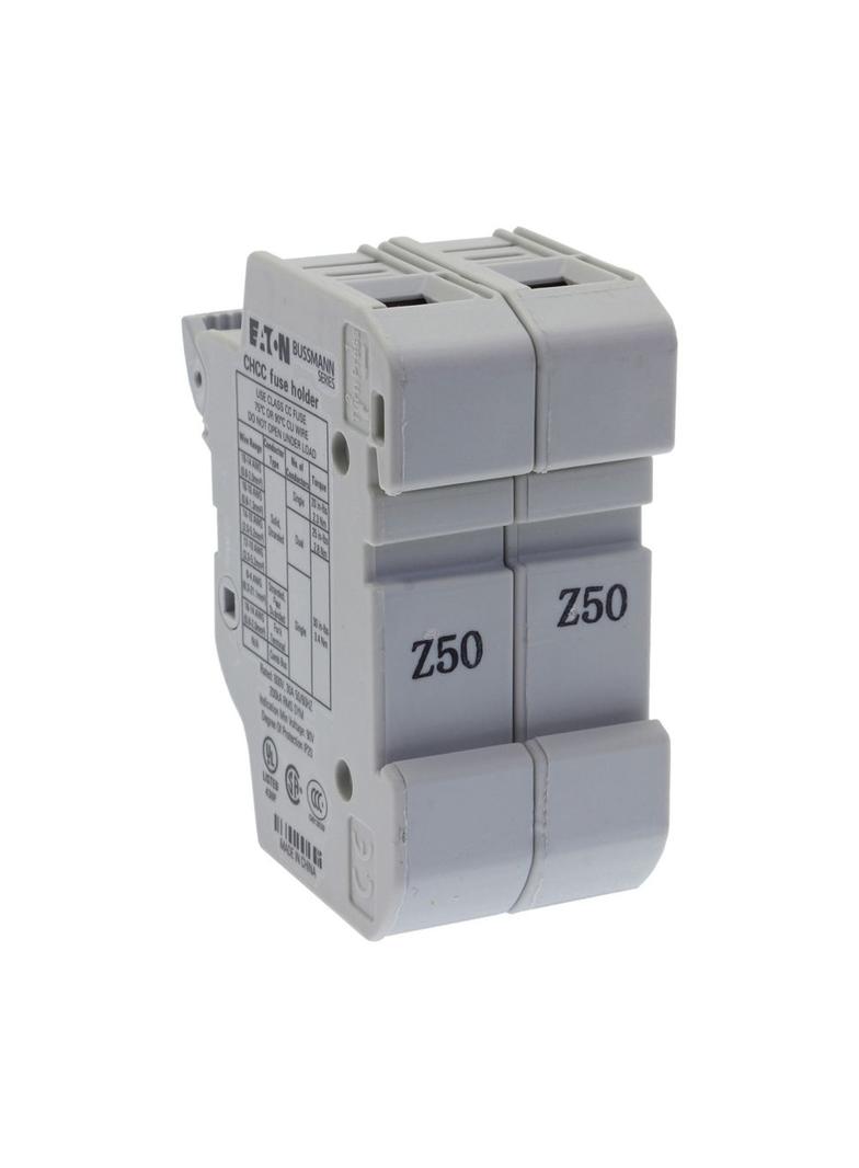 2Pole 30A 600V MFH For 10X38 Class CC Podstawa wkładki cylindrycznej 10x38 2P 32A 690VAC std. UL CHC