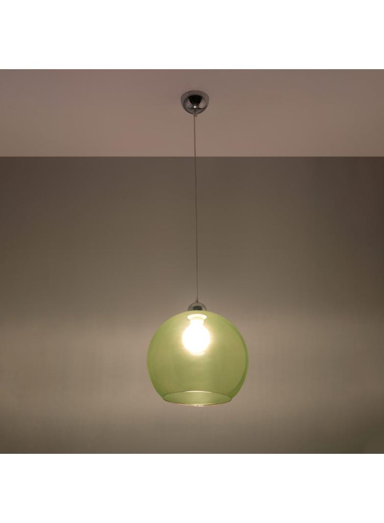 Sollux Lampa wisząca BALL zielona SL.0254