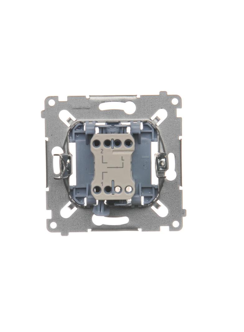 Simon 54 Łącznik roletowy trójpozycyjny 1-0-2 (mechanizm) 10A 250V szybkozłączka SZW1KM KONTAKT