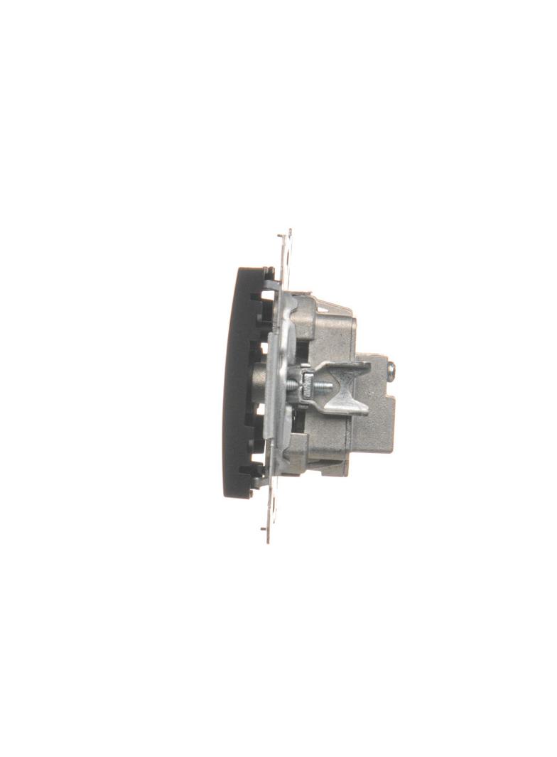 Simon 54 Gniazdo antenowe R-TV zakończeniowe do gniazd przelotowych czarny