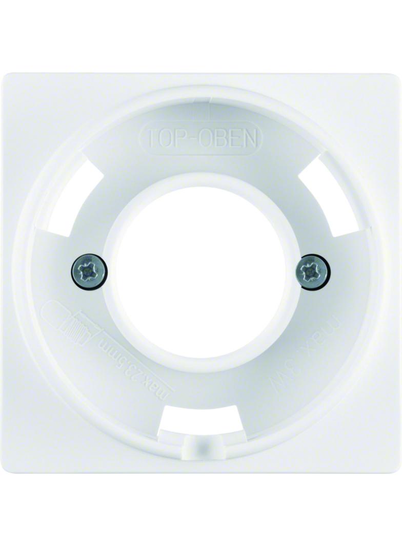 BERKER S.1/B.3/B.7 Płytka czołowa do sygnalizatora świetlnego E14 biały połysk 11988989 11986089 HAG