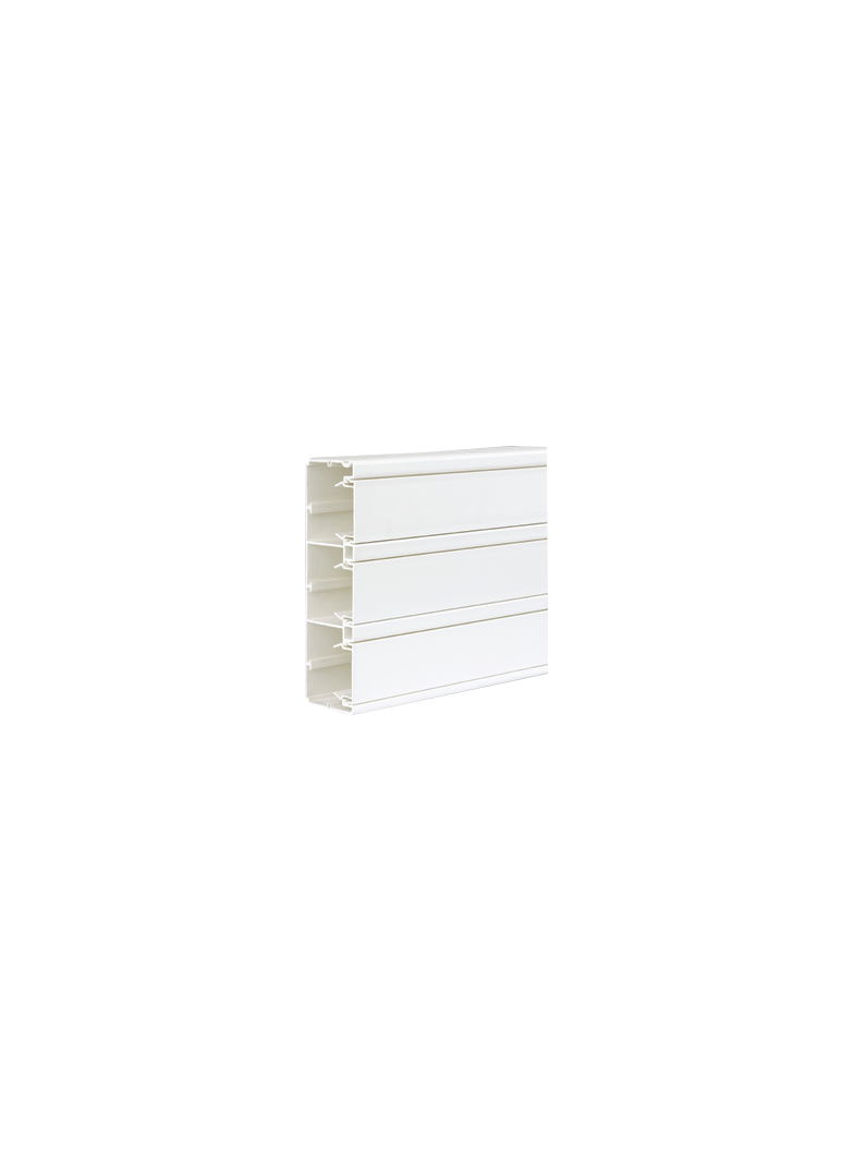 Simon Connect Kanał 3-kom. Cabloplus PVC 185x55mm dł. 2 mb cena za 1mb czysta biel TK12143/9 KONTAKT