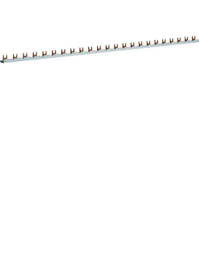 Szyna grzebieniowa widełkowa pozioma 1P 16mm2 37M KDN181B HAGER