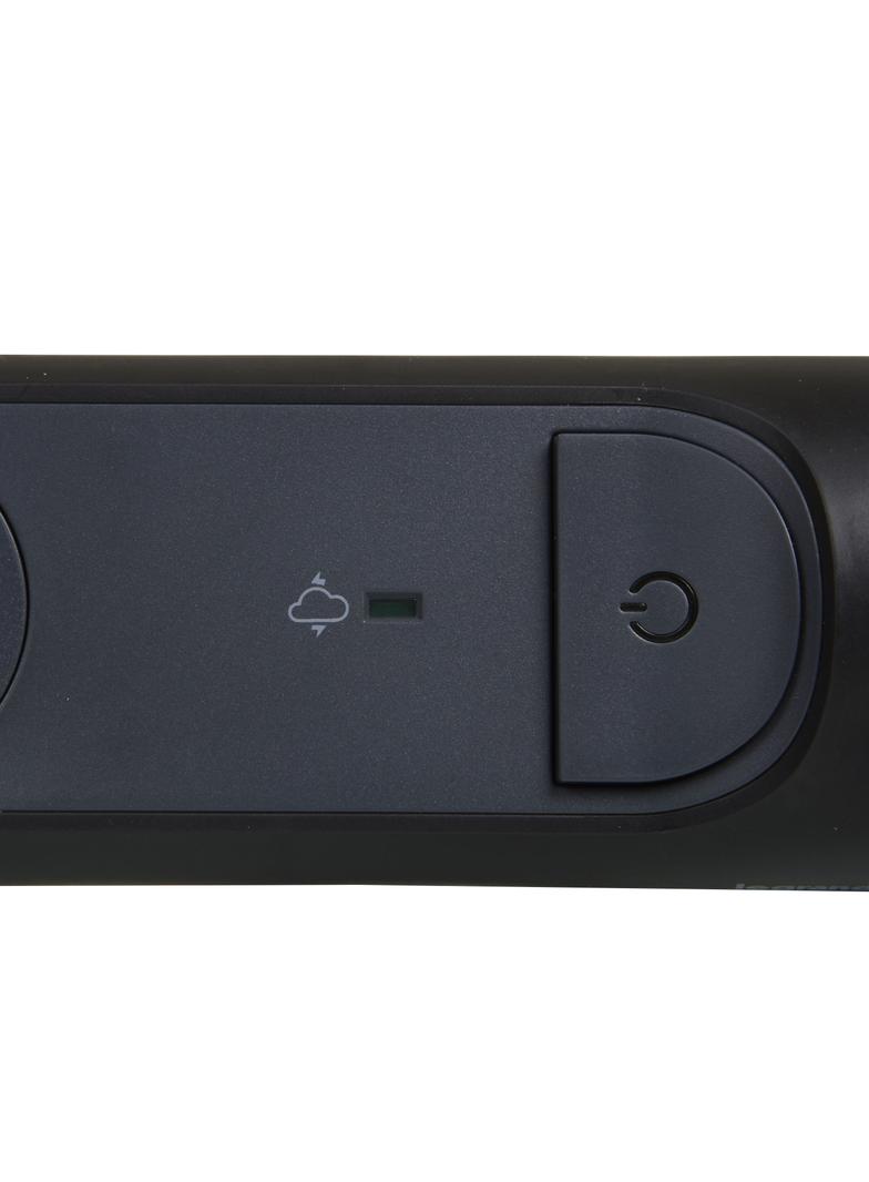 PRZEDŁUŻACZ PREMIUM, OBROTOWY, 4X2P+Z, Z OGRANICZNIKIEM PRZEPIĘĆ, Z PRZEWODEM 1.5 METRA 3X1.0 MM2 -