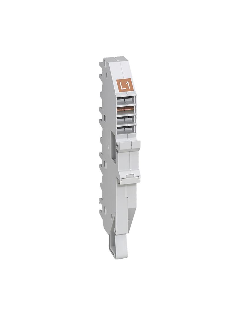 HX3 PODSTAWA WTYKOWA DOAPARATÓW MODUWOŁYCH DX3 1 MODUŁ NA BIEGUN FAZA L1, Legrand