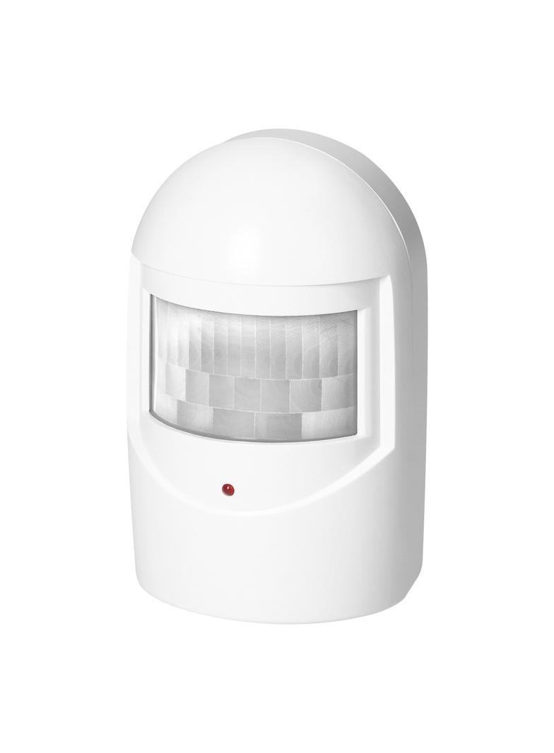 Czujnik ruchu z sygnalizacją bezprzewodową, bateryjny, IP44, 120m