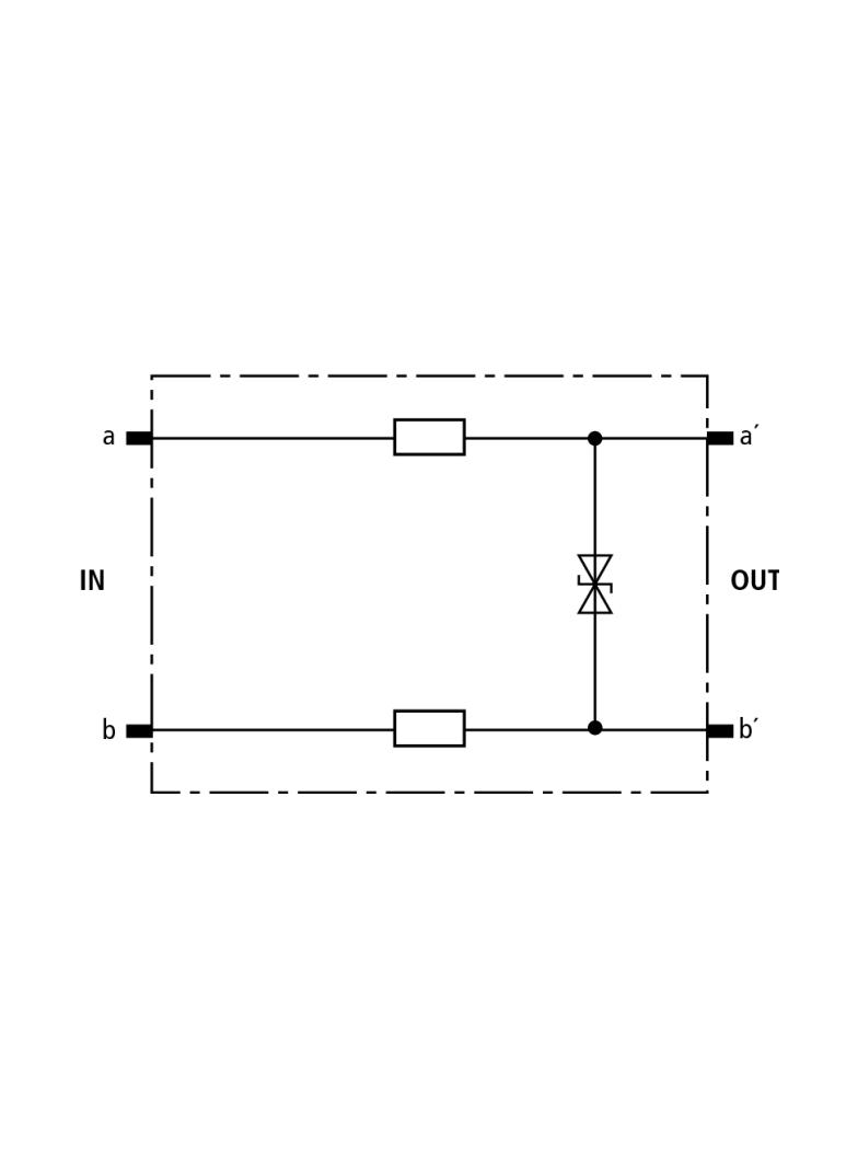 Ogranicznik przepięć, wtyk ochronny DEHNrapid LSA